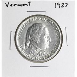 1927 Vermont Commemorative Half Dollar Coin