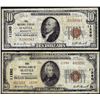 Image 1 : Set of 1929 $10/$20 First NB of Seattle, WA CH# 11280 National Currency Notes