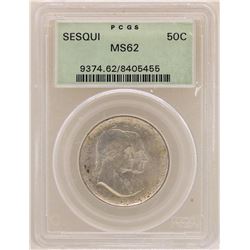 1926 Sesquicentennial Half Dollar Coin PCGS MS62