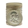 Image 1 : Roll of (20) Brilliant Uncirculated 1958-D Franklin Half Dollar Coins