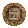 Image 2 : .999 Silver McCarran International Airport Las Vegas, NV $10 Limited Gaming Token