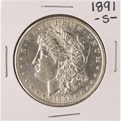 1891-S $1 Morgan Silver Dollar Coin