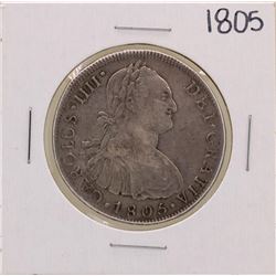 1805 Spanish 8 Reales Silver Coin