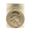 Image 1 : Roll of (20) Brilliant Uncirculated 1963 Franklin Half Dollar Coins