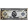 Image 1 : 1914 $5 Federal Reserve Note San Francisco