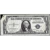 Image 1 : 1935E $1 Silver Certificate Note Printed Fold Over ERROR