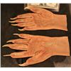 Image 2 : X-MEN ORIGINS SABRETOOTH SCREEN USED HERO STAGE 3 RESIN CLAWS ON SILICONE GLOVES