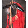 Image 3 : 300 EPHIALTES SCREEN USED HERO SPARTAN CAPE WITH STRAPS AND CLASP