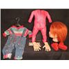 Image 3 : CURSE CULT SEED OF CHUCKY COMPLETE SCREEN USED CHUCKY SOME ASSEMBLY REQUIRED