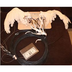 MICHAEL SCREEN USED HERO ANIMATRONIC SMALL WINGS JOHN TRAVOLTA