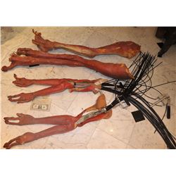 MY FAVORITE MARTIAN SCREEN MATCHED ANIMATRONIC ALIEN ARMS AND LEGS