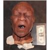 Image 1 : SEVERED SILICONE BLACK MAN HEAD WITH MOUTH OPEN MICHAEL CLARK DUNCAN?