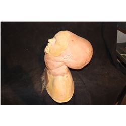 THE HILLS HAVE EYES BIG BRAIN MUTANT HEAD APPLIANCE ON LIFE CAST BUST