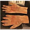 Image 2 : X-MEN ORIGINS SABRETOOTH SCREEN USED HERO STAGE 2 RESIN CLAWS ON SILICONE GLOVES