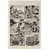 Image 3 : Jack Davis original artwork for Two Fisted Tales #23 complete 8-page story 'Death Stand!'.