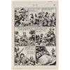 Image 4 : Jack Davis original artwork for Two Fisted Tales #23 complete 8-page story 'Death Stand!'.
