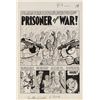 Image 1 : Harvey Kurtzman original artwork for Frontline Combat #3 complete 6-page story 'Prisoner of War!'