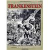 Image 2 : Bernie Wrightson original wrap-around cover artwork for Frankenstein by Mary Wollstonecraft Shelley.