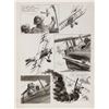 Image 1 : George Evans original artwork for a Blazing Combat page.