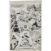 Image 1 : Jack Kirby and Vince Colleta original splash page artwork for Journey Into Mystery #128.