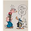 Image 1 : Bobby London original commissioned artwork 'Dirty Duck meets Popeye'.