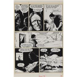 Val Mayerick (9) pages of original artwork from the story 'Fever' for Vampirella #82.