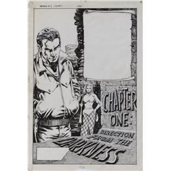 Matt Wagner & Alfredo Alcala original artwork for 21-page story from the unrealized comic Demon #1.