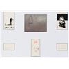 Image 1 : Jon J. Muth prints and signed leaf from Stonecutter by John Kuramoto.