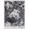 Image 2 : Wally Wood signed original drawing, portfolios, and ephemera.