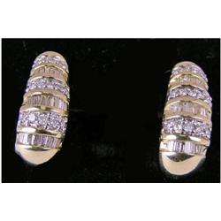 Earrings 1ct of Diamonds