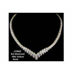 Necklace 5ct of Diamonds