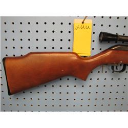 uuu... Cooey Model 64 B semi-auto clip 22 cal long rifle with Weaver scope