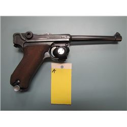 A... RESTRICTED... Luger P08 1939 Mauser S / 42 semi automatic 9 mm calibre barrel length 150 mm gun