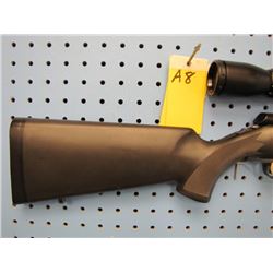 a8... Browning a bolt Calibre 223 bolt action clip synthetic stock made in Japan comes with 3 to 9 b
