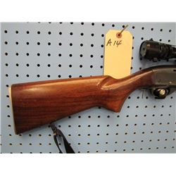 a14... Remington woodsmaster model 740 semi automatic clip 30 06 Sprg. Bushnell scopechief 2.5 x 8