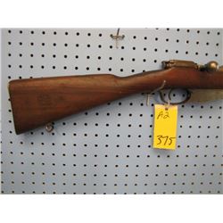 a2... Hemburg 1915 military rifle bolt action internal clip full wood