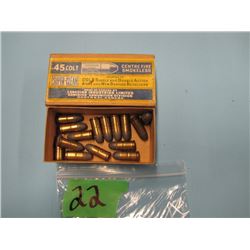 collector box Cil 45 Colt 15 rounds