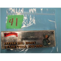 collector box Winchester 44 - 40 Little Big Horn Centennial ammunition