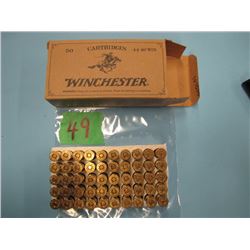 box Winchester 44 - 40 ammunition