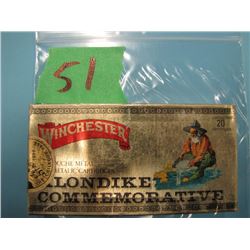 box Winchester 30-30 Klondike commemorative