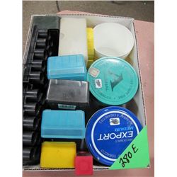 box with shell holders Etc