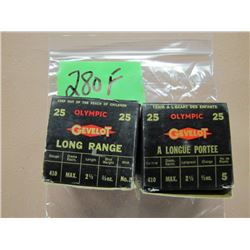 lot of two boxes 410 ammunition