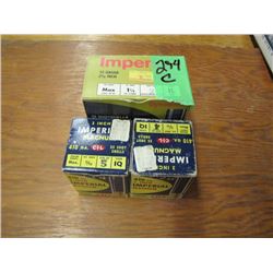 lot of one box 12 gauge and two boxes 410 gauge ammo