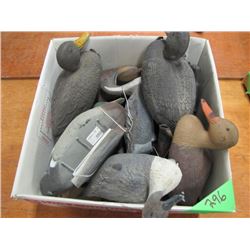 lot of 11 duck decoys