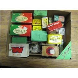 box of assorted bullets