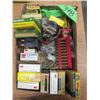 Image 1 : box of assorted brass