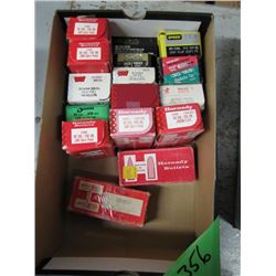 box with part boxes of 30 cal bullets