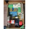 Image 1 : box of 45 brows and assorted reloading supplies