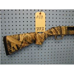 A37 Mossberg 535 shotgun 12 gauge 3 + 3 and 1/2 in shells 28in Accu choke pump camo