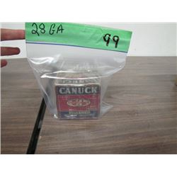 collector box Canuck 28 gauge ammo